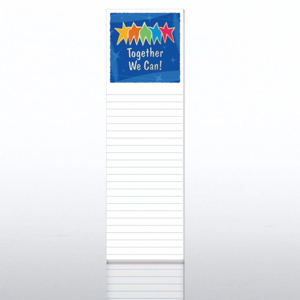 Quarter-Size Notepads - Together We Can
