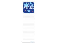 Quarter-Size Notepads - Reach for the Stars