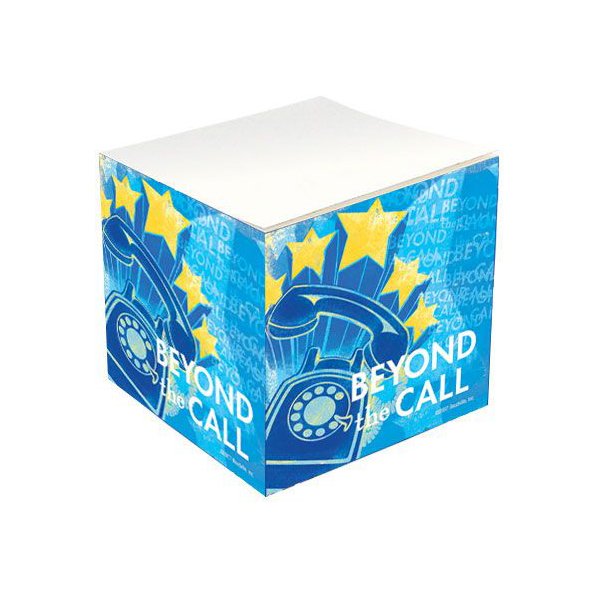 Adhesive Note Cube - Beyond the Call