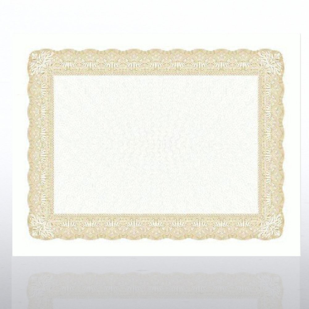 Certificate Paper - Ivy - Gold