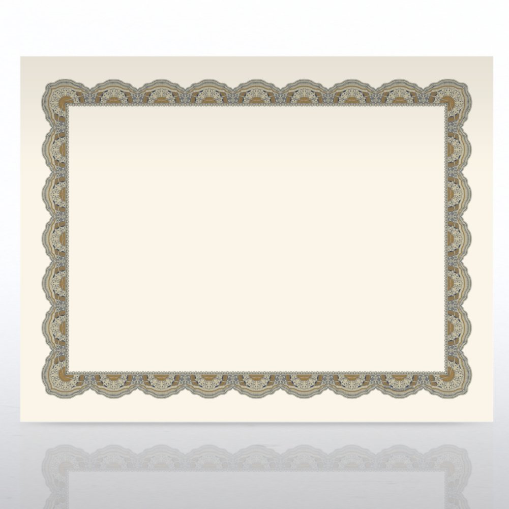 Certificate Paper - Regency - Aged Parchment - Gold/Black