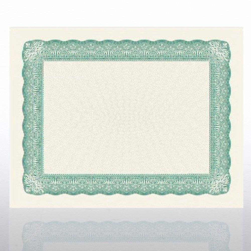 Certificate Paper - Ivy - Mist Green Parchment