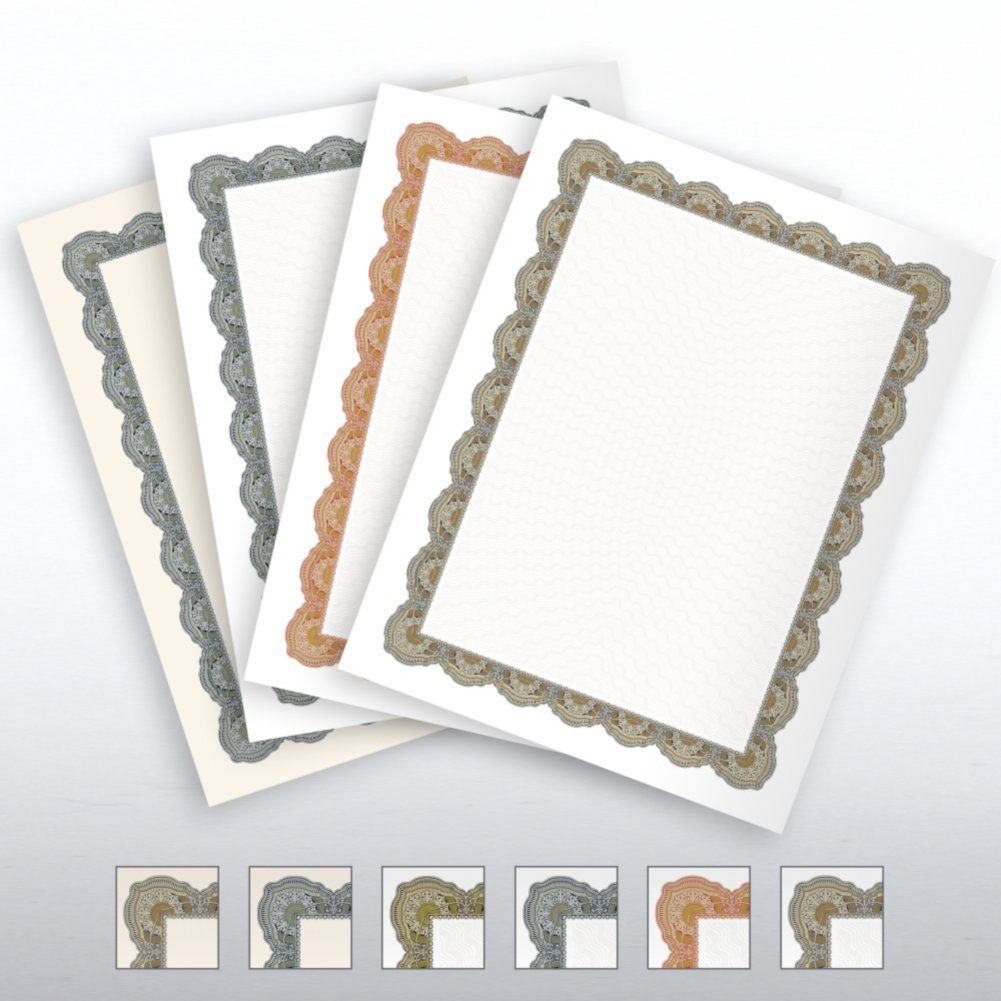 Regency Certificate Paper