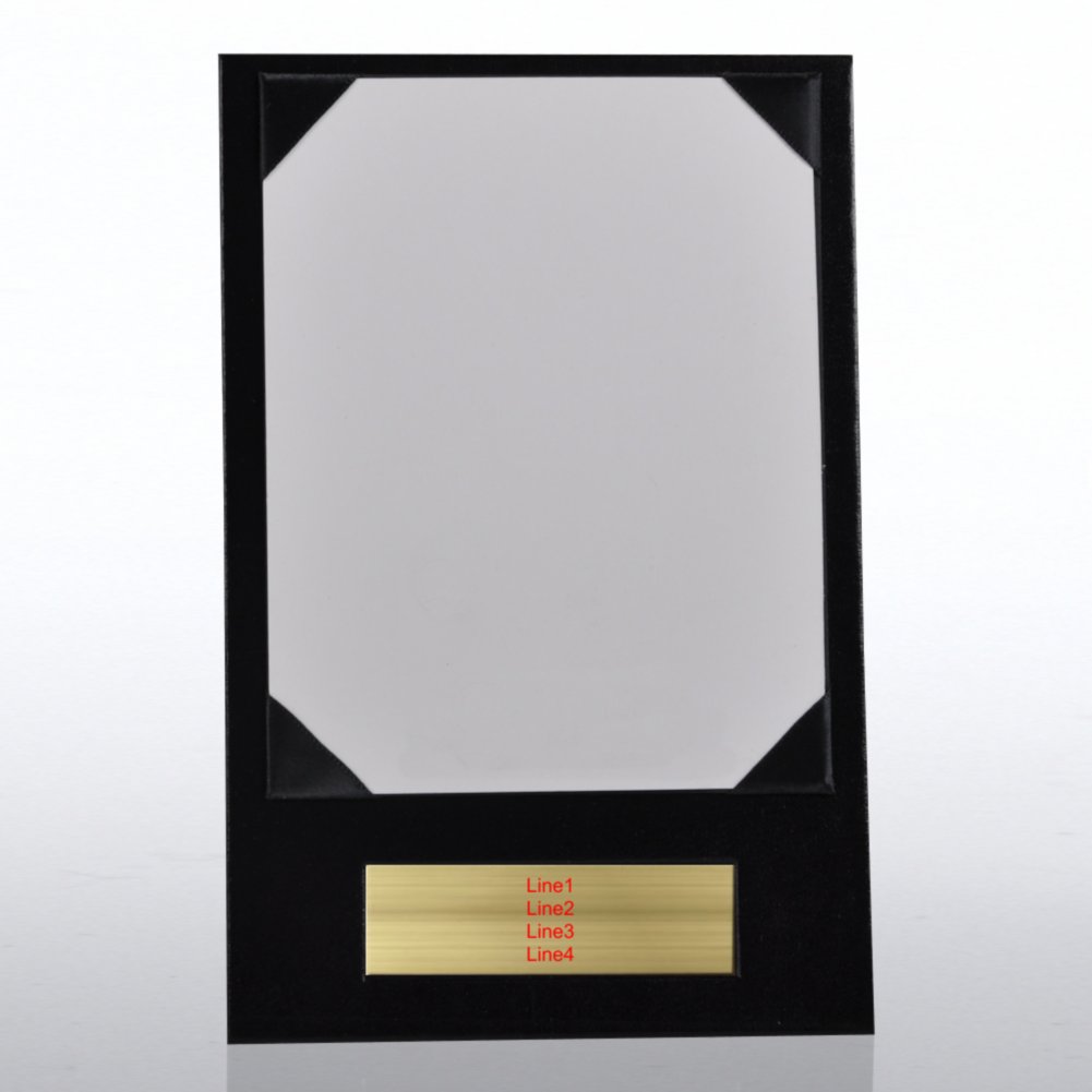 Engraved Presentation Board - Black