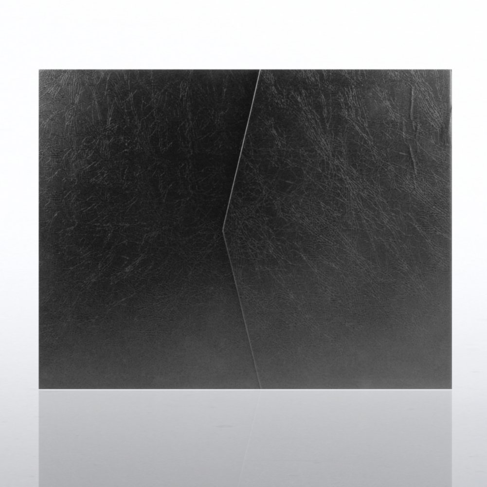 Tri-Fold Certificate Folder - Black