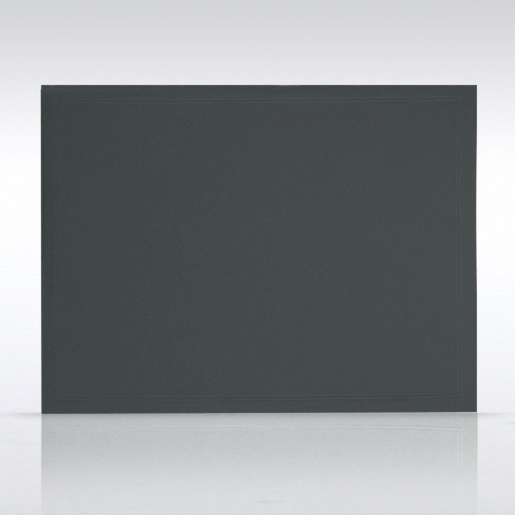 Landscape Certificate Folder - 100% Recycled - Black
