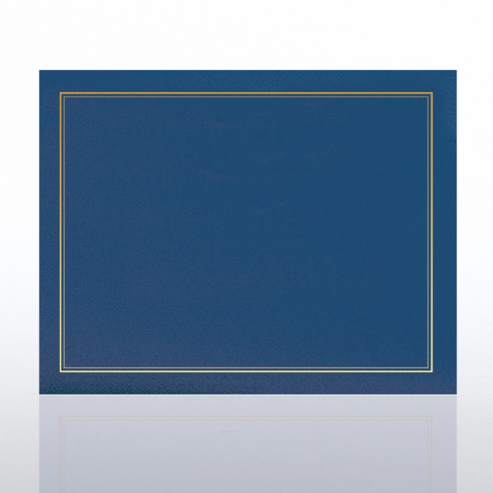 Gold Foil Border Certificate Cover CARD1