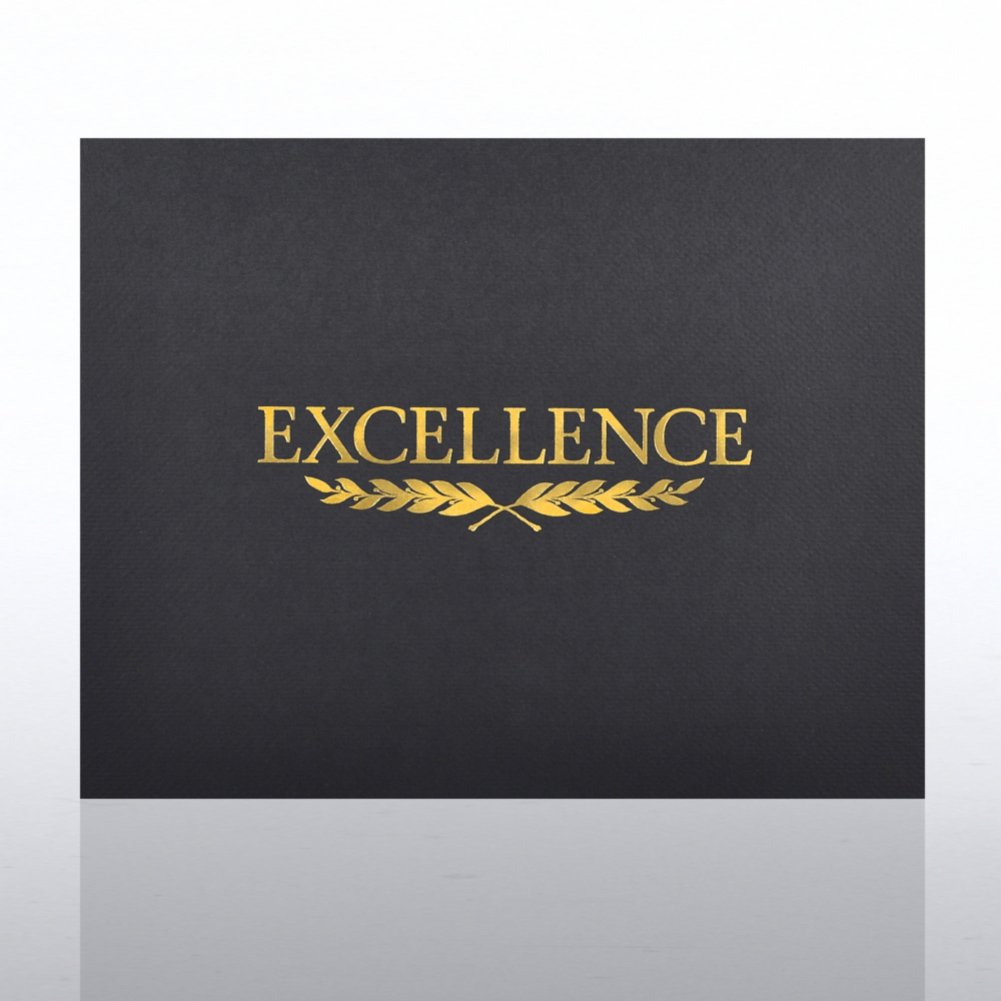 Foil Certificate Cover - Excellence Laurel CARD2