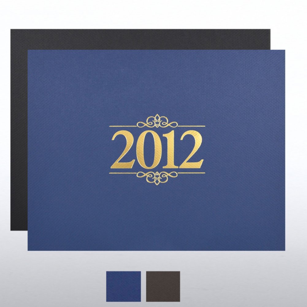 2012 Foil Certificate Cover