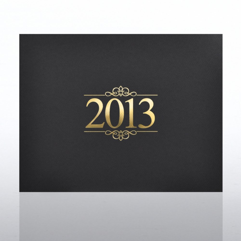 Foil Certificate Cover - 2013 CARD2