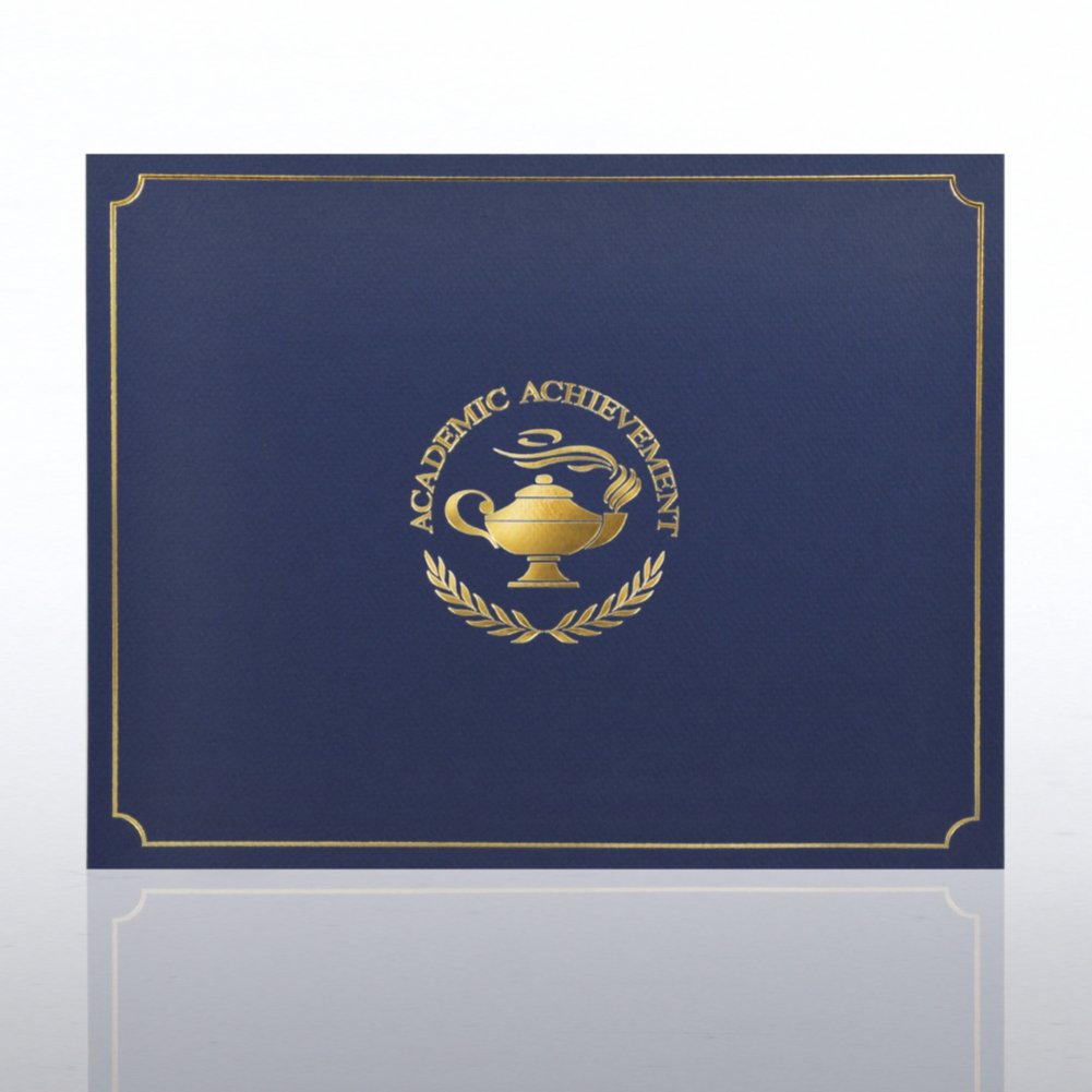 Certificate Cover - Gold Foil - Academic Achievement CARD1