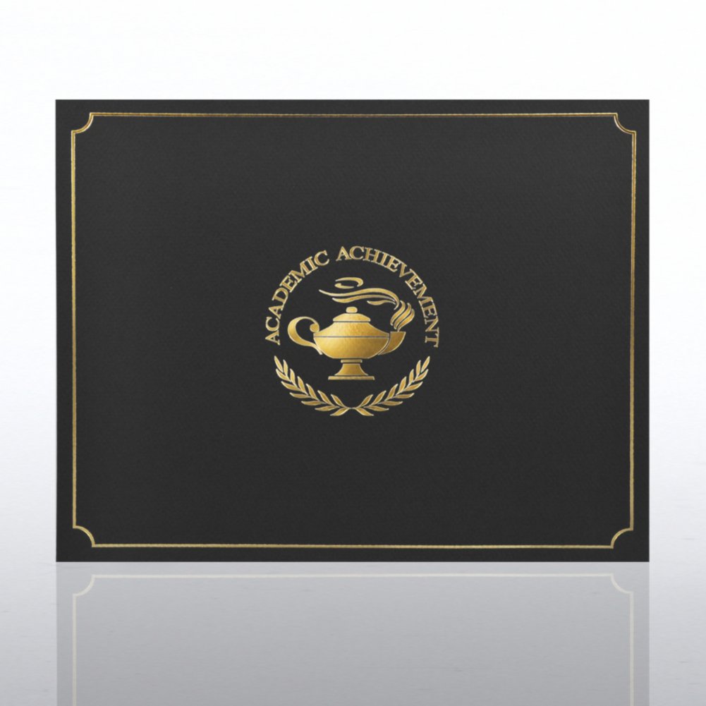 Certificate Cover - Gold Foil - Academic Achievement CARD2