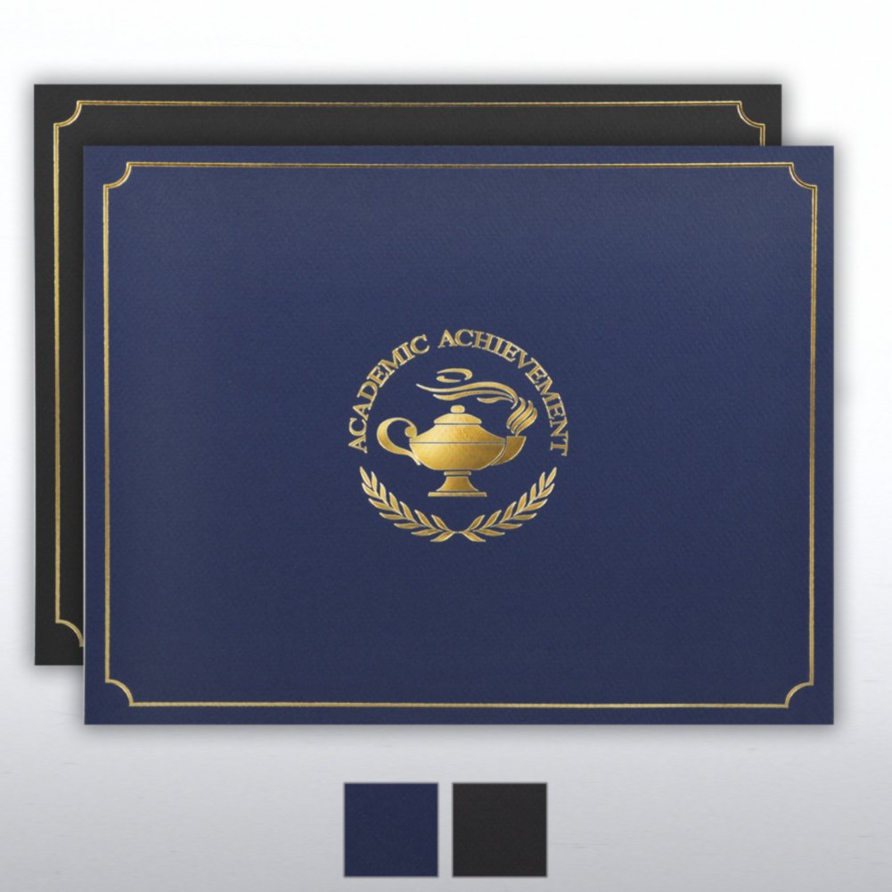 Certificate Cover - Gold Foil - Academic Achievement