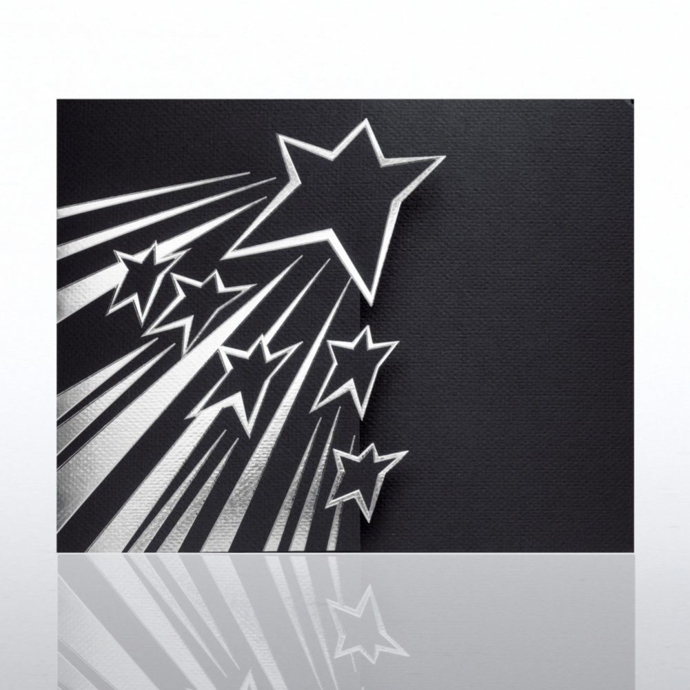 Shooting Star Gatefold Certificate Folder CARD2