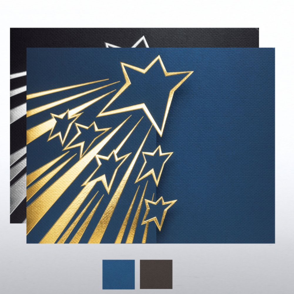 Shooting Star Gatefold Certificate Folder