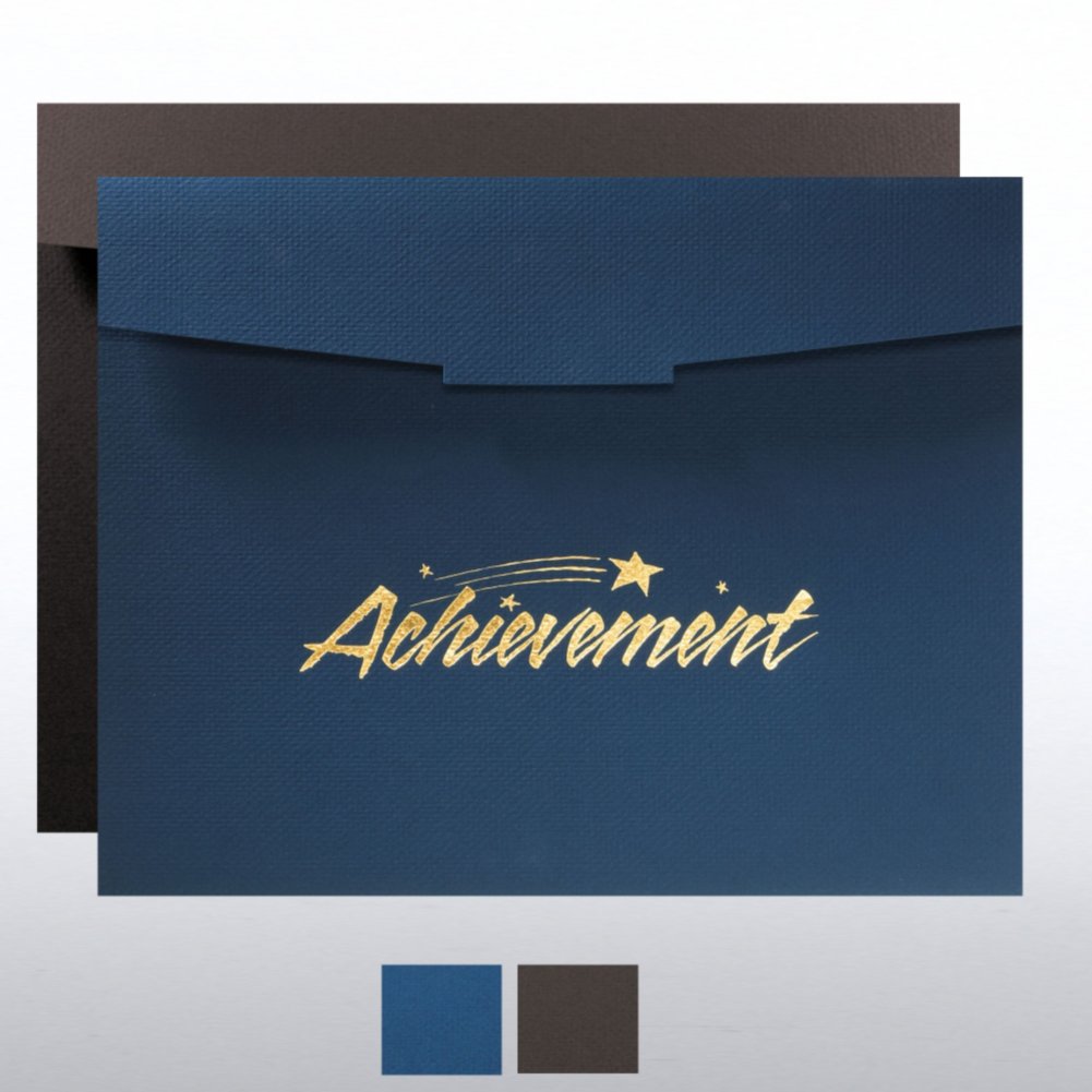 Achievement Certificate Folder
