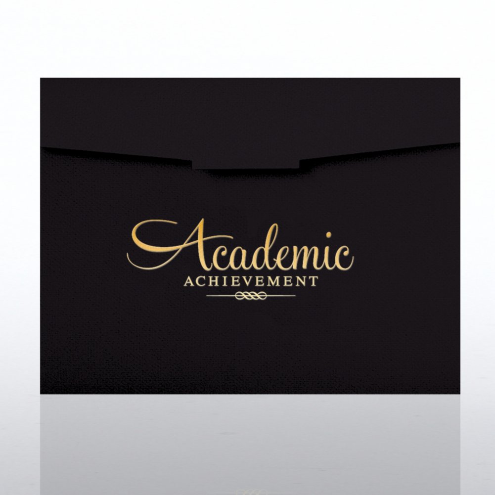 Academic Achievement Foil Certificate Folder CARD2