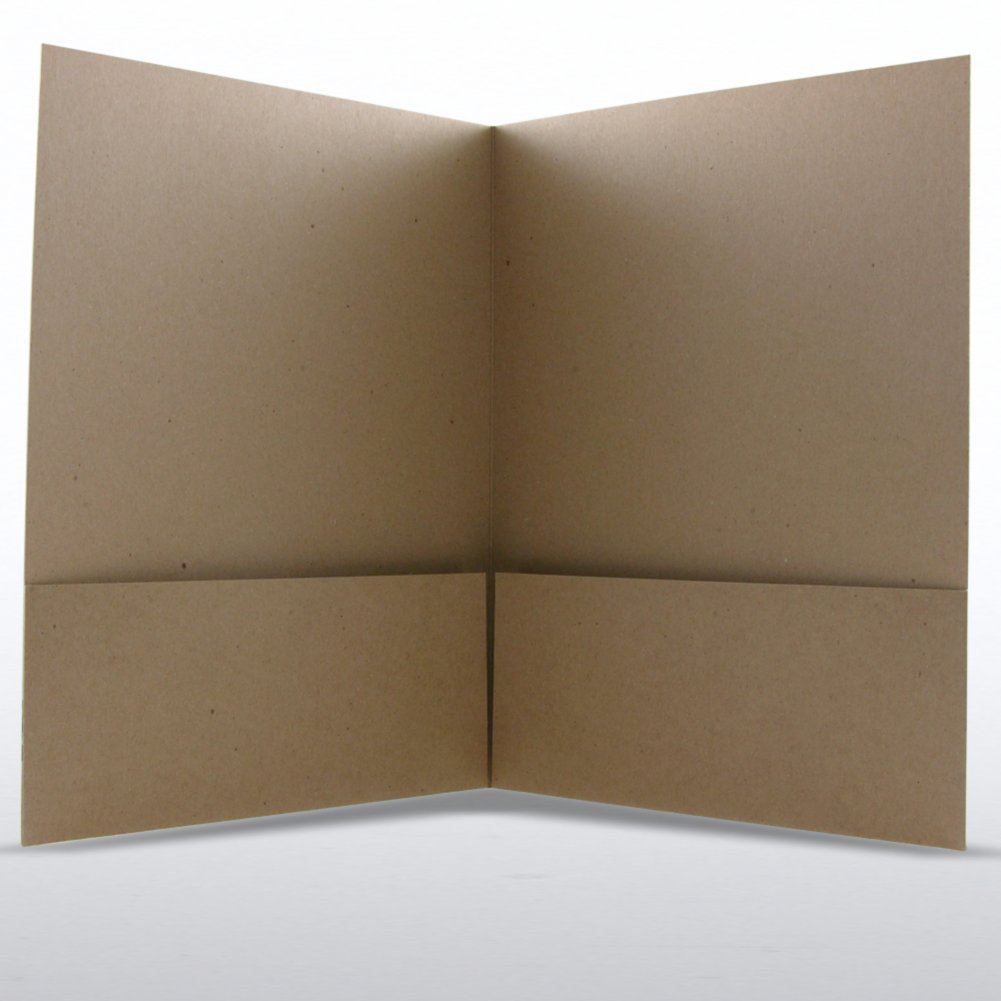 g-thanks - Recycled Pocket Folder - Tree OPEN