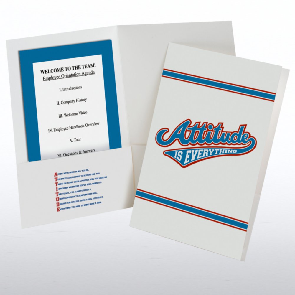 Pocket Folder - Attitude is Everything