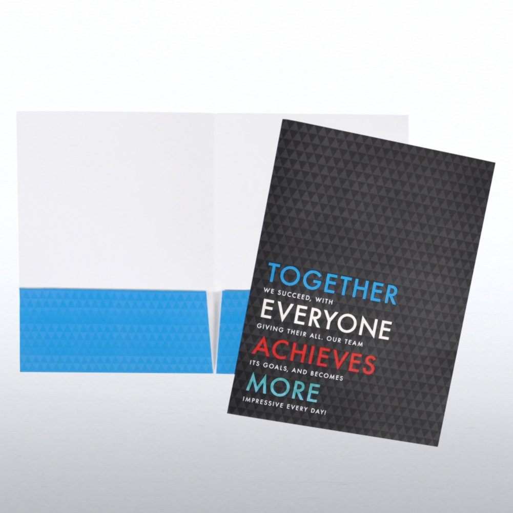 Pocket Folder - Together Everyone Achieves More