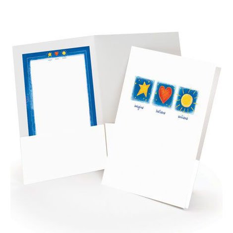 Pocket Folder - Imagine Believe Achieve
