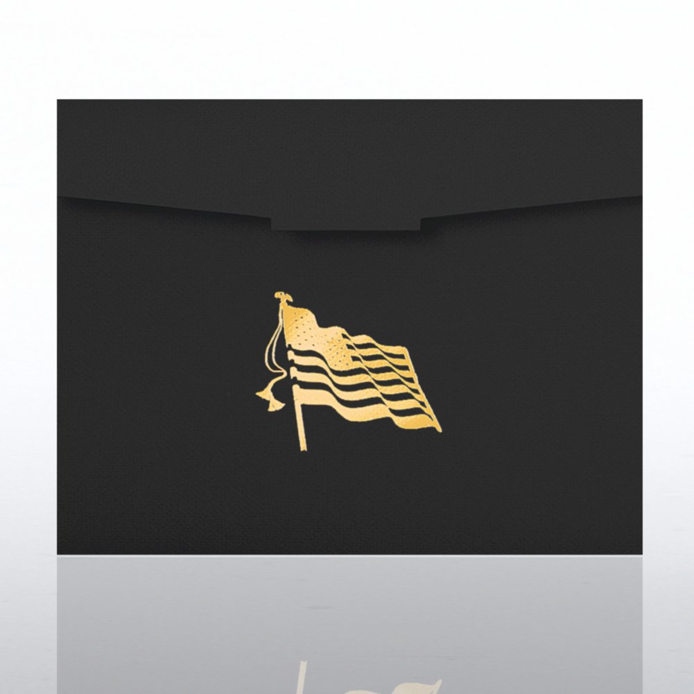 Flag Foil Certificate Folder CARD2