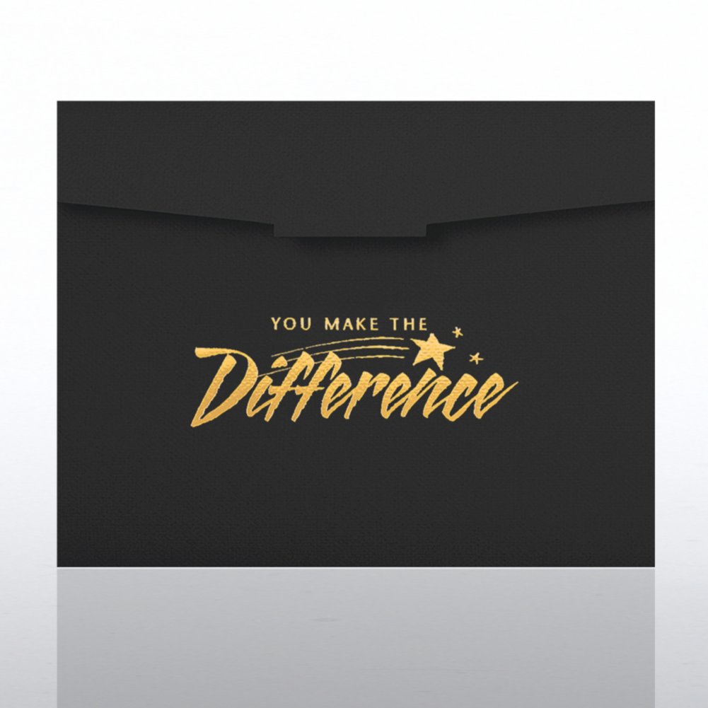 You Make the Difference Certificate Folder CARD2