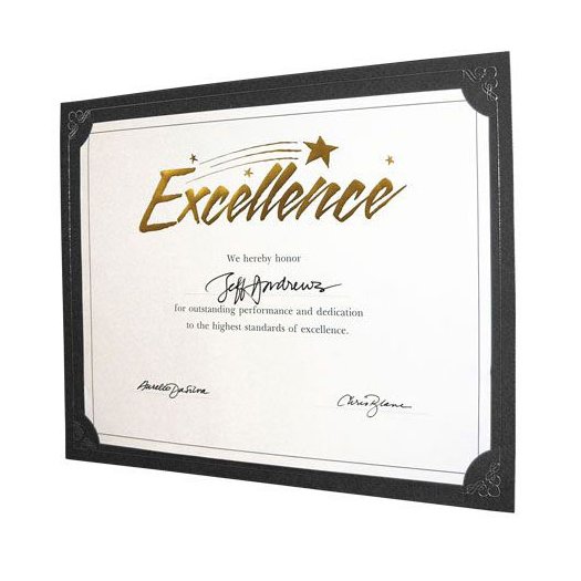 Praise Displays - Black - Silver Foil