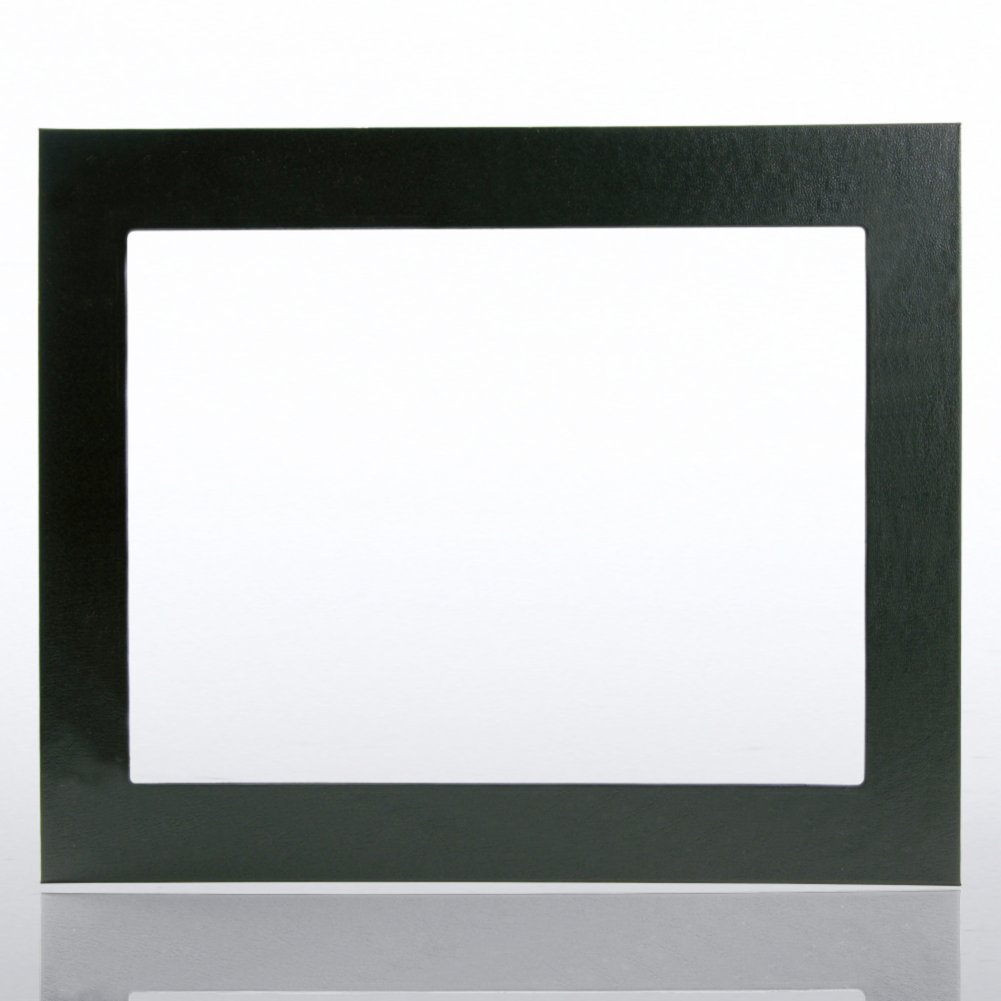 Leatherette Frame - Black