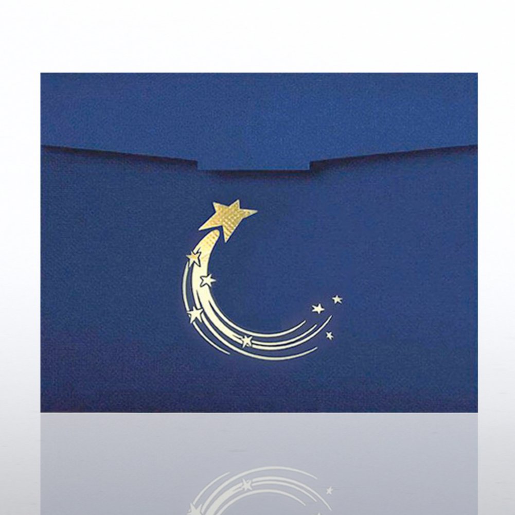 Certificate Folder - Rising Star - Blue/Gold
