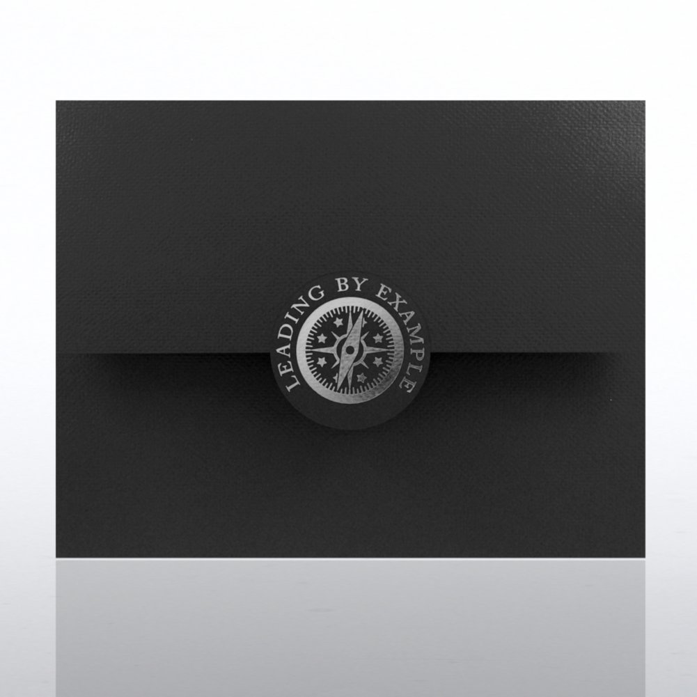 Certificate Folder - Leading by Example - Black