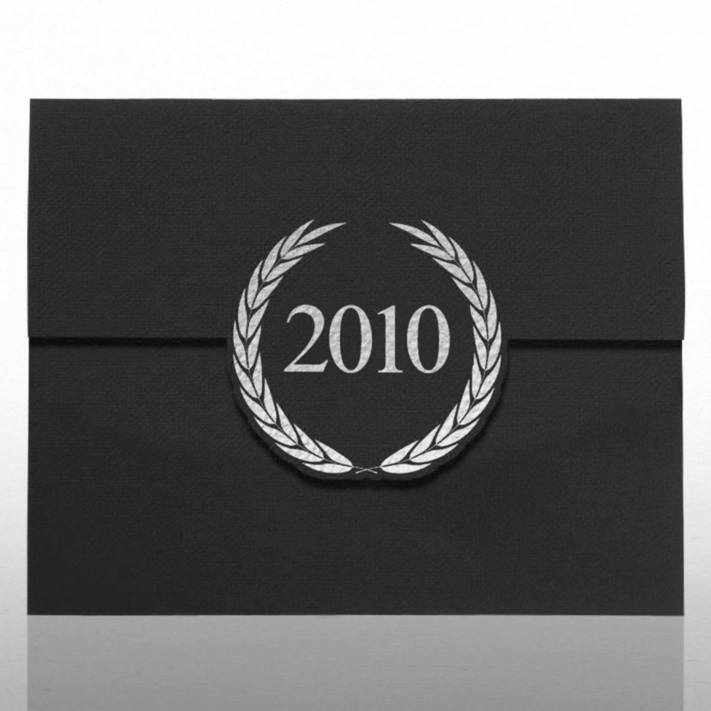 Certificate Folder - Laurels - 2010 - Black