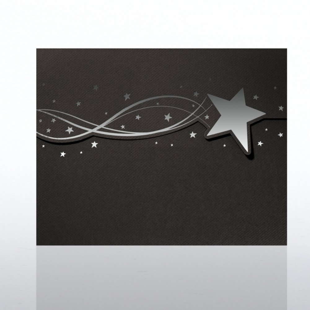 Magic Star Foil Certificate Folder CARD2