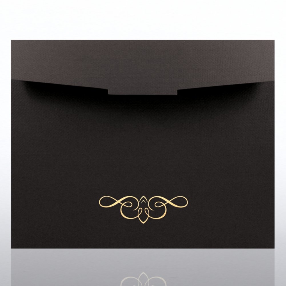 Ornate Foil Certificate Folder CARD2
