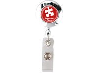 Themed Badge Reel - Chrome - Essential Piece w/Words