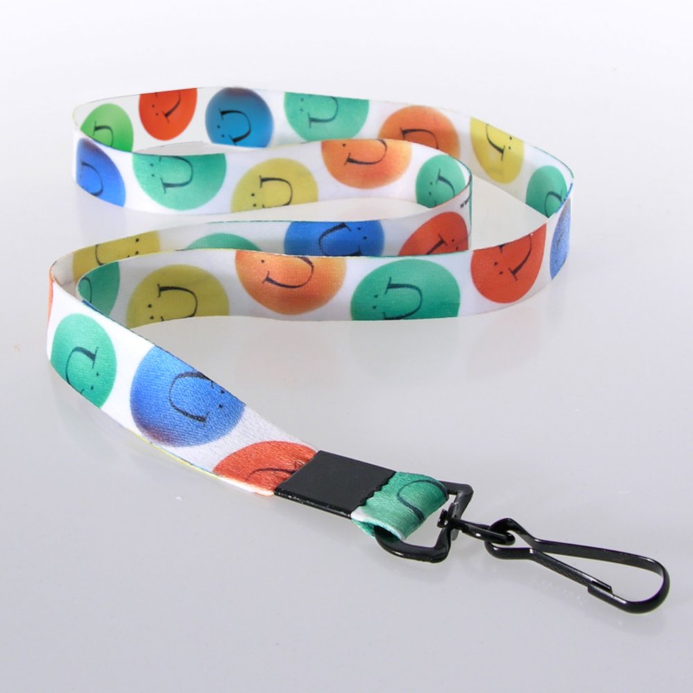 Themed Lanyard - Smiley Faces