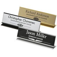 Classic Desktop Nameplates