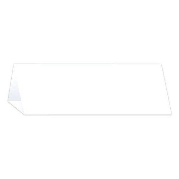 Tent Card - Blank White