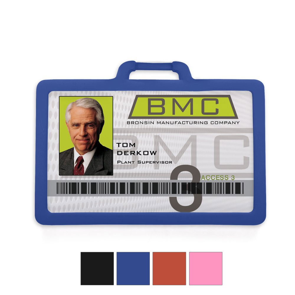 ID Grippers - Horizontal Silicone Badge Holder