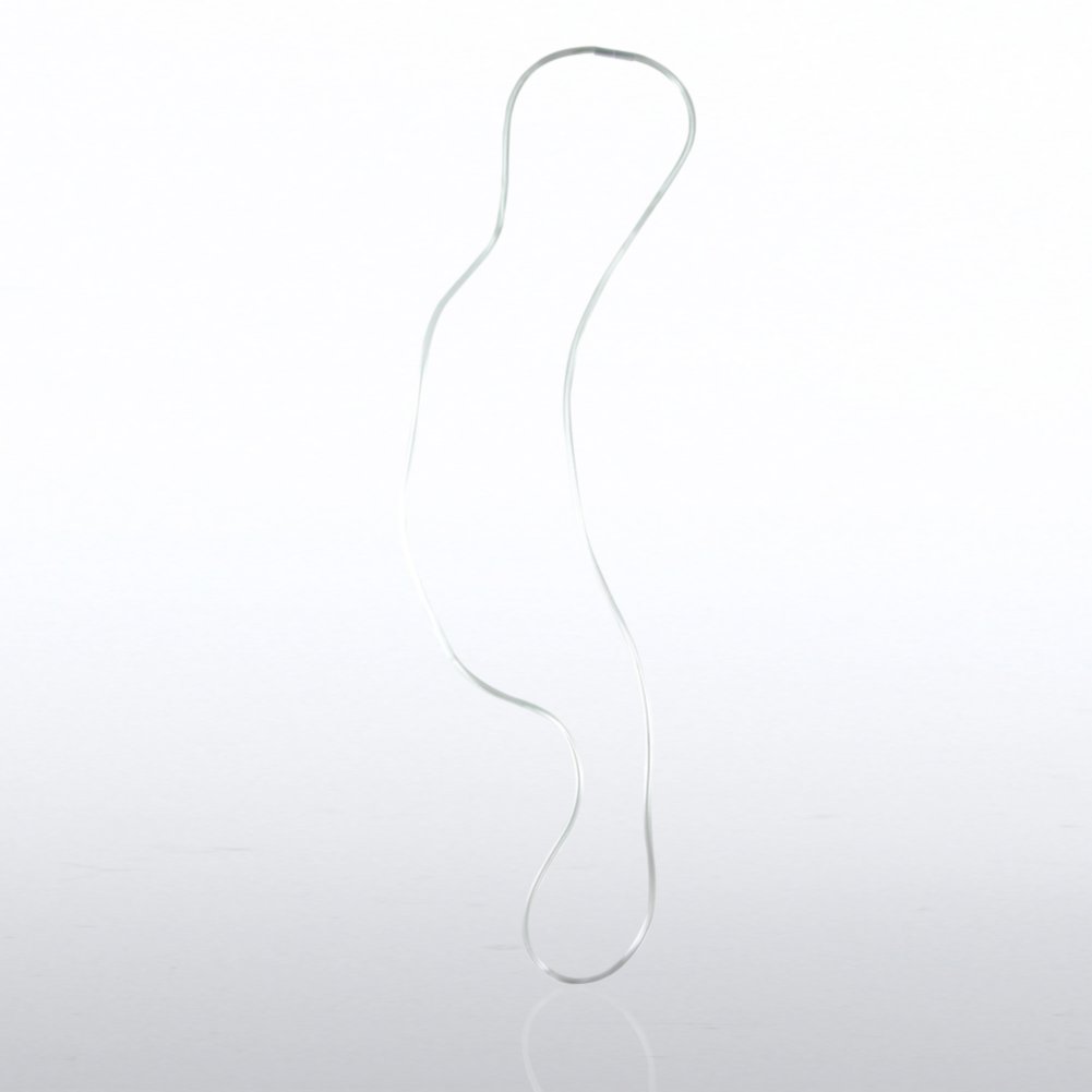 Lanyard - Clear Plastic Neck Tube - Breakaway
