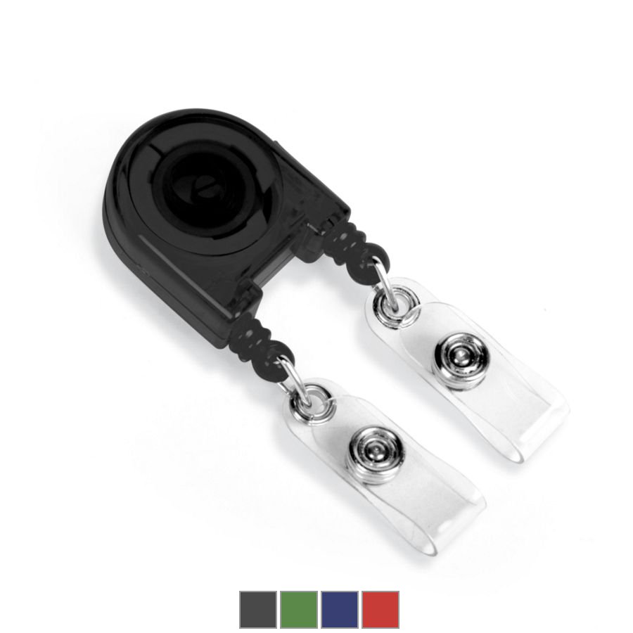 Badge Reel - Plastic Dual Pull