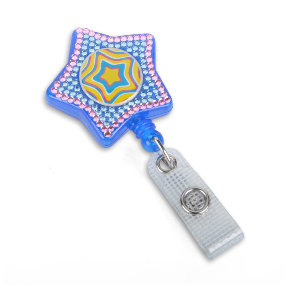 Badge Reel - Fashion Star with Sparkles