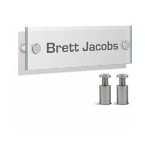 ClearLook Office Signs - 8.5 x 2