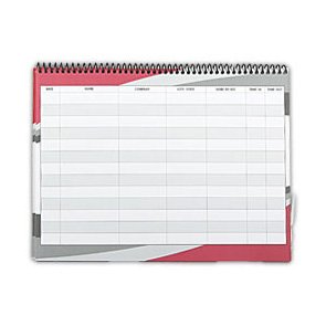 Visitor Log-In Bundle - Refill Log Book OPEN