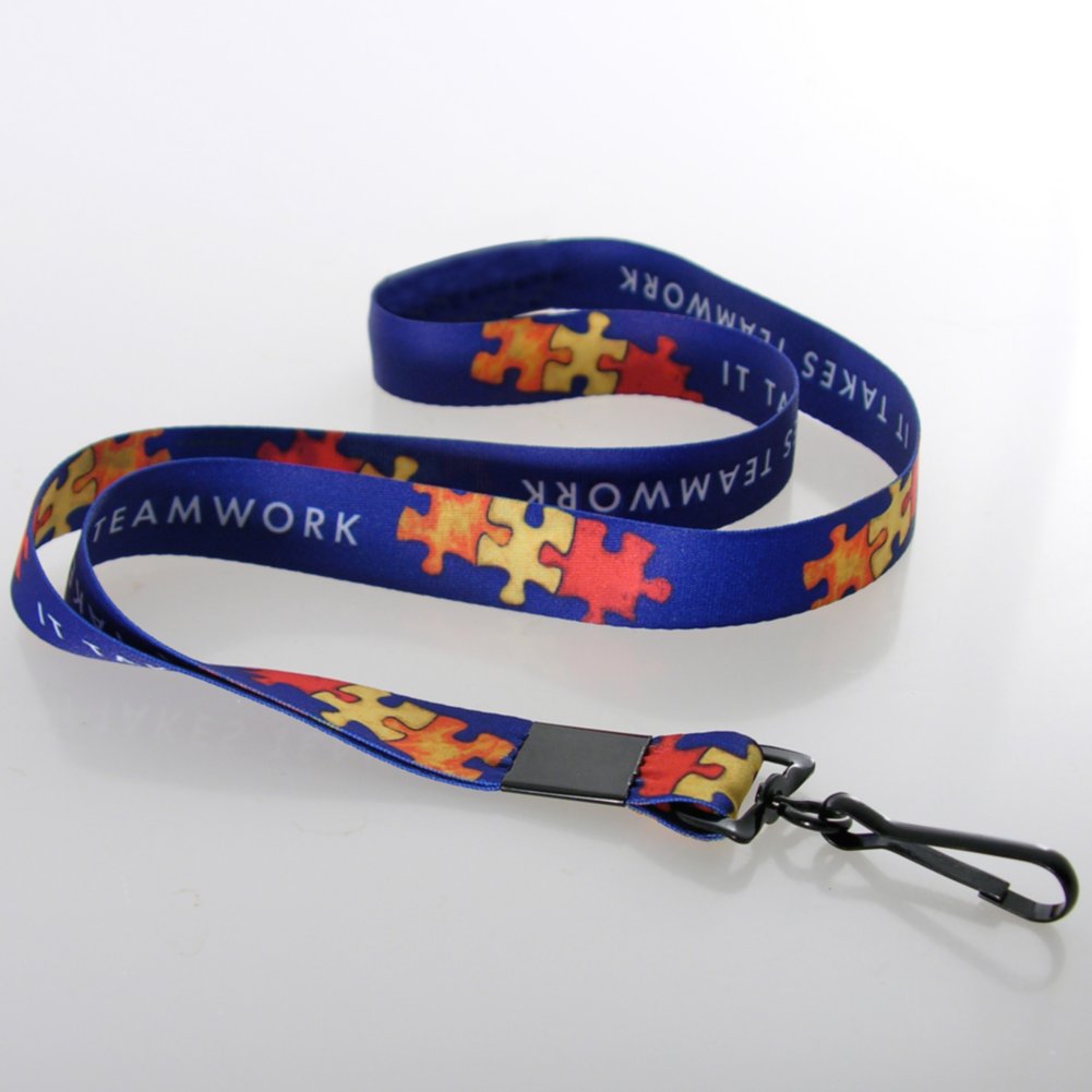 Themed Lanyard - It Takes Teamwork w/ Hook