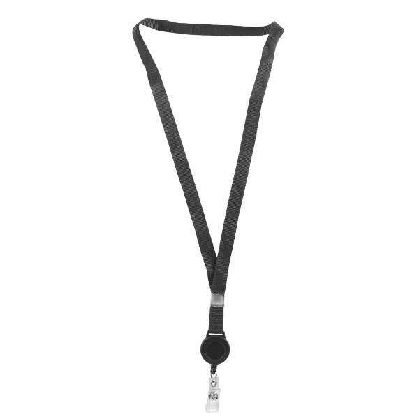 Lanyard / Badge Reel Combo - Black
