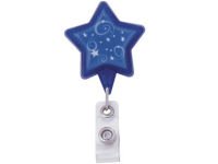 Themed Badge Reel - Star - Blue Stars