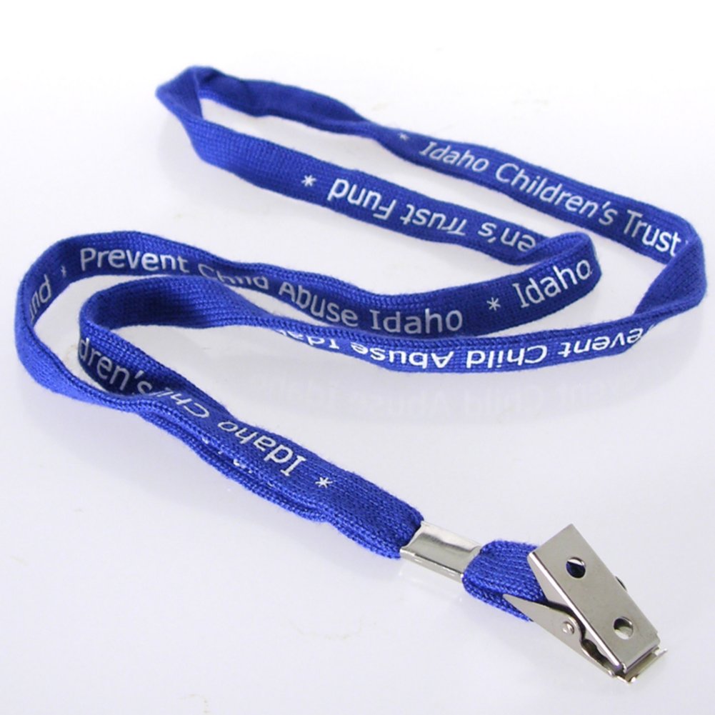 Smart Buy Custom Lanyards - 3/8 Inch Cotton