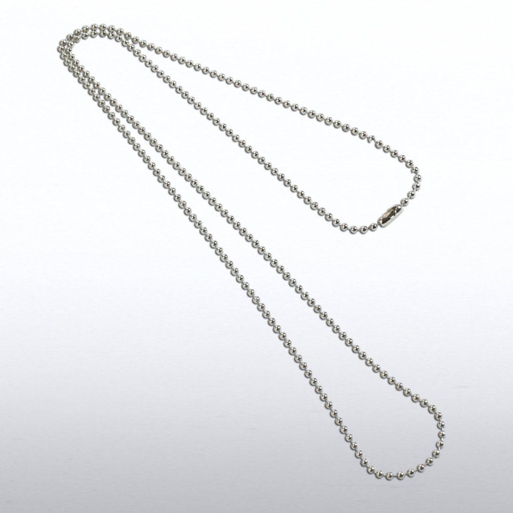 Neck Chain - Silver Beaded