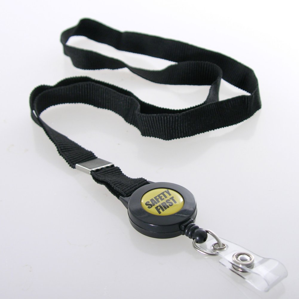Themed Lanyard - Badge Reel Combo - Safety First